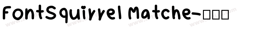 FontSquirrel Matche字体转换